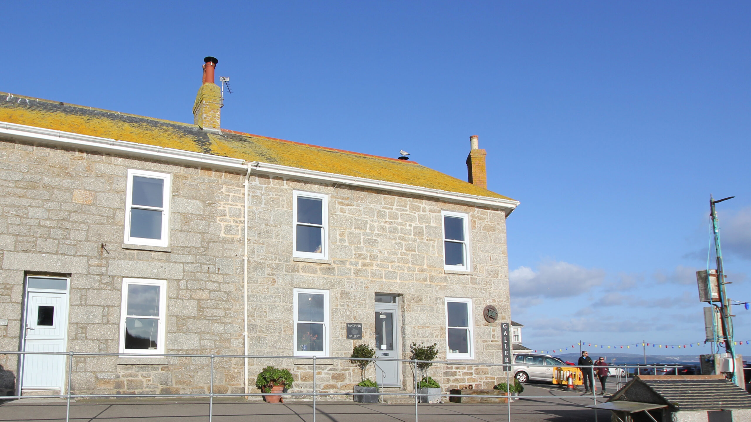 Image of front of granite house